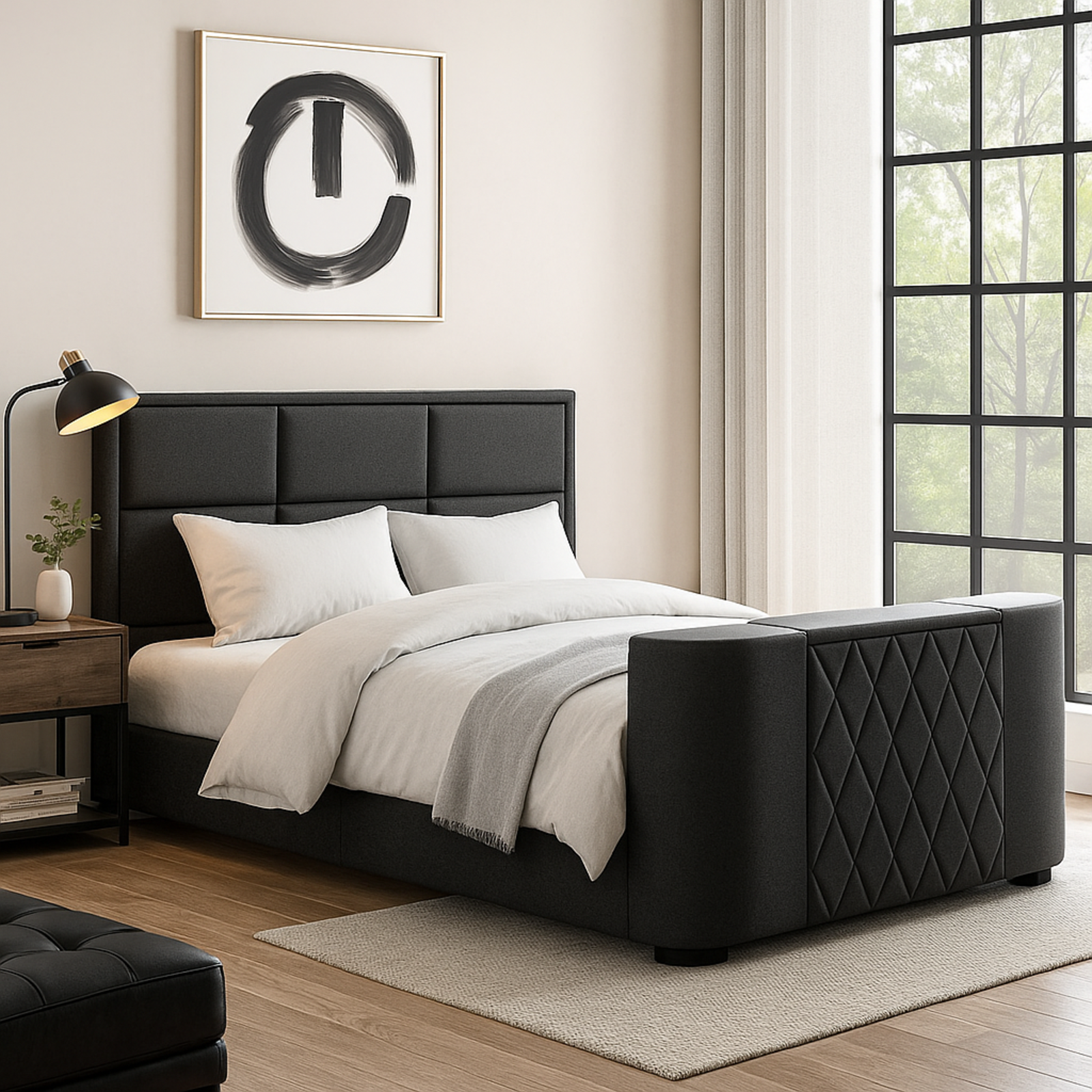 Lit avec TV intégré - Collection Palace