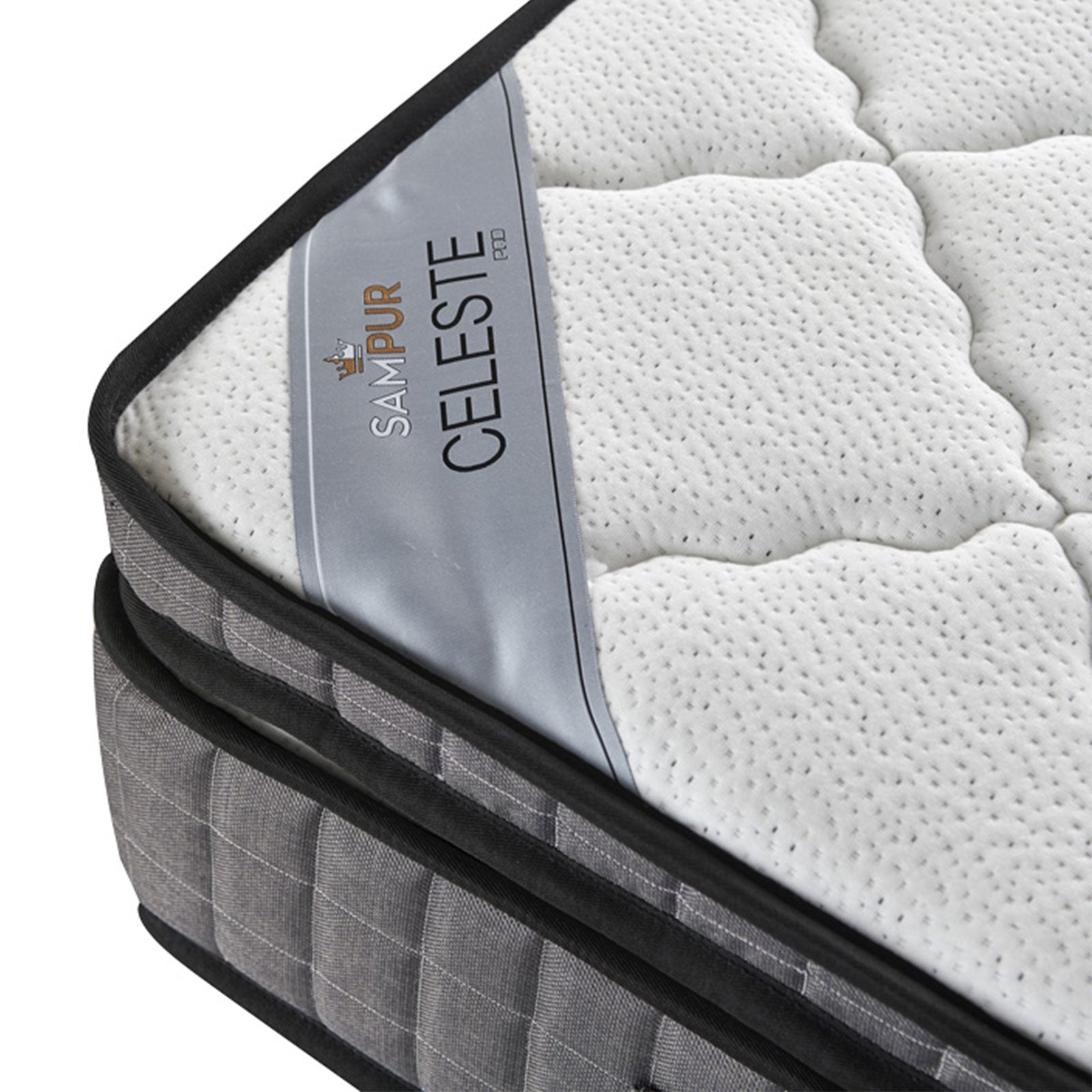 Matelas mémoire de forme, ressorts ensachés - Collection Céleste