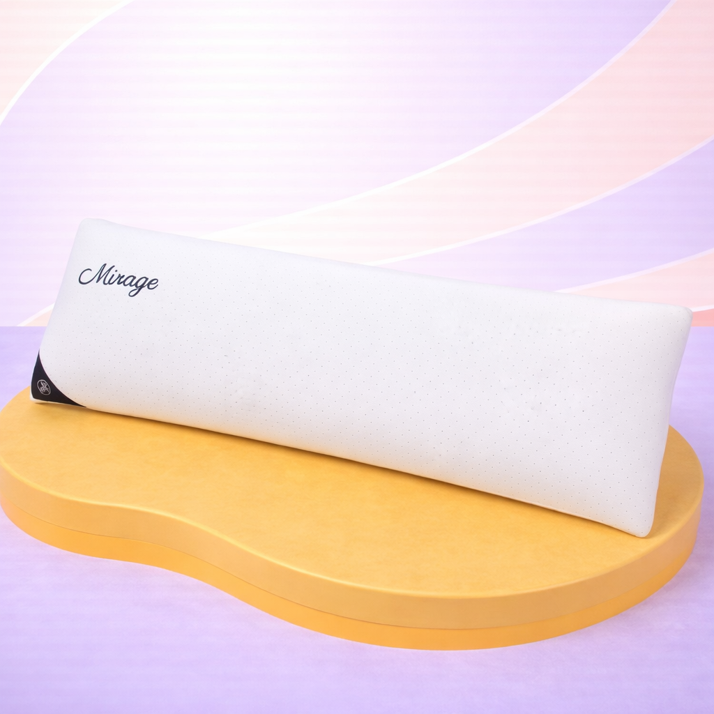 Traversin mémoire de forme, technologie Flex AIR®, déhoussable - Collection Mirage