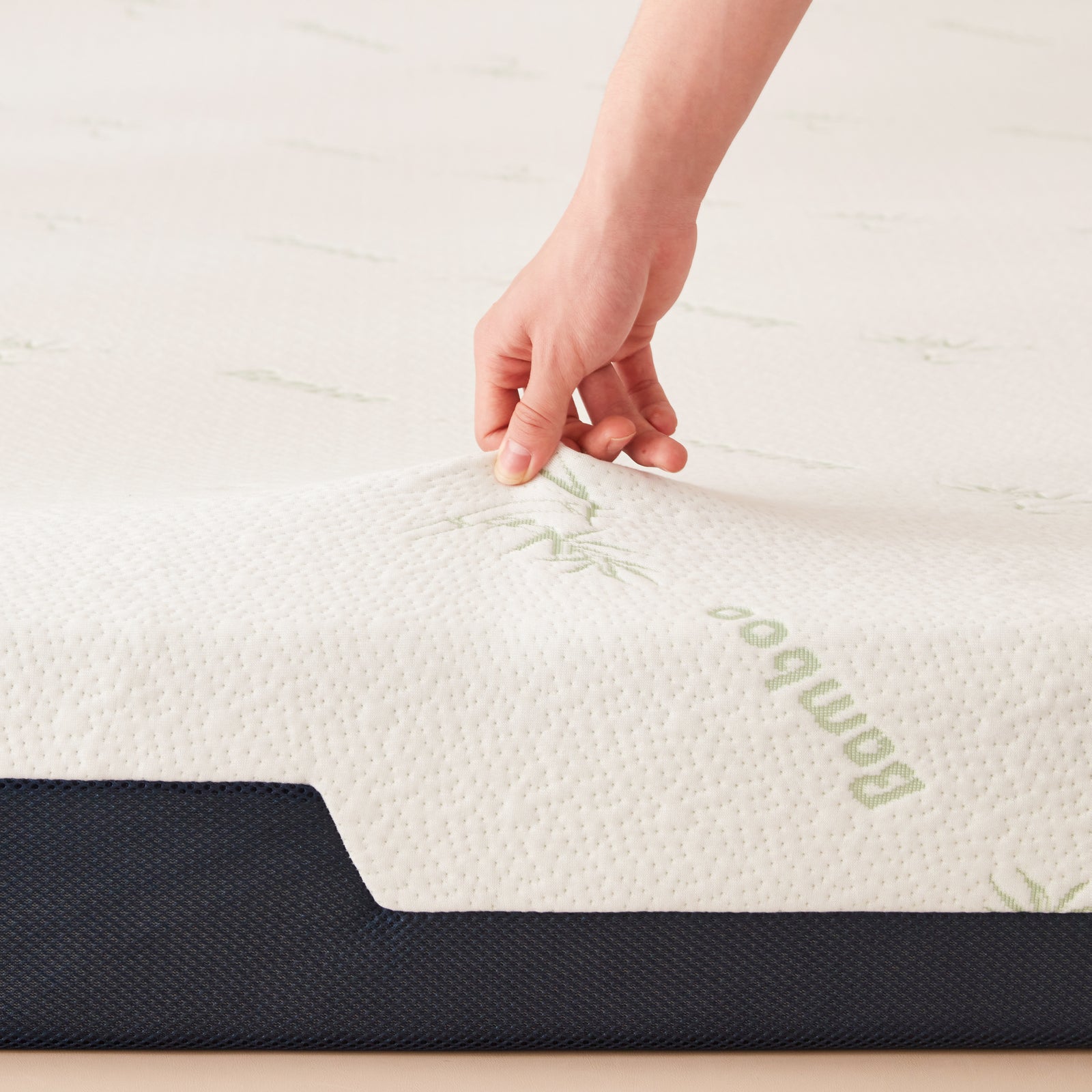 Matelas Bambou Hybride Mémoire de Forme & HR+ | Confort Ciblé