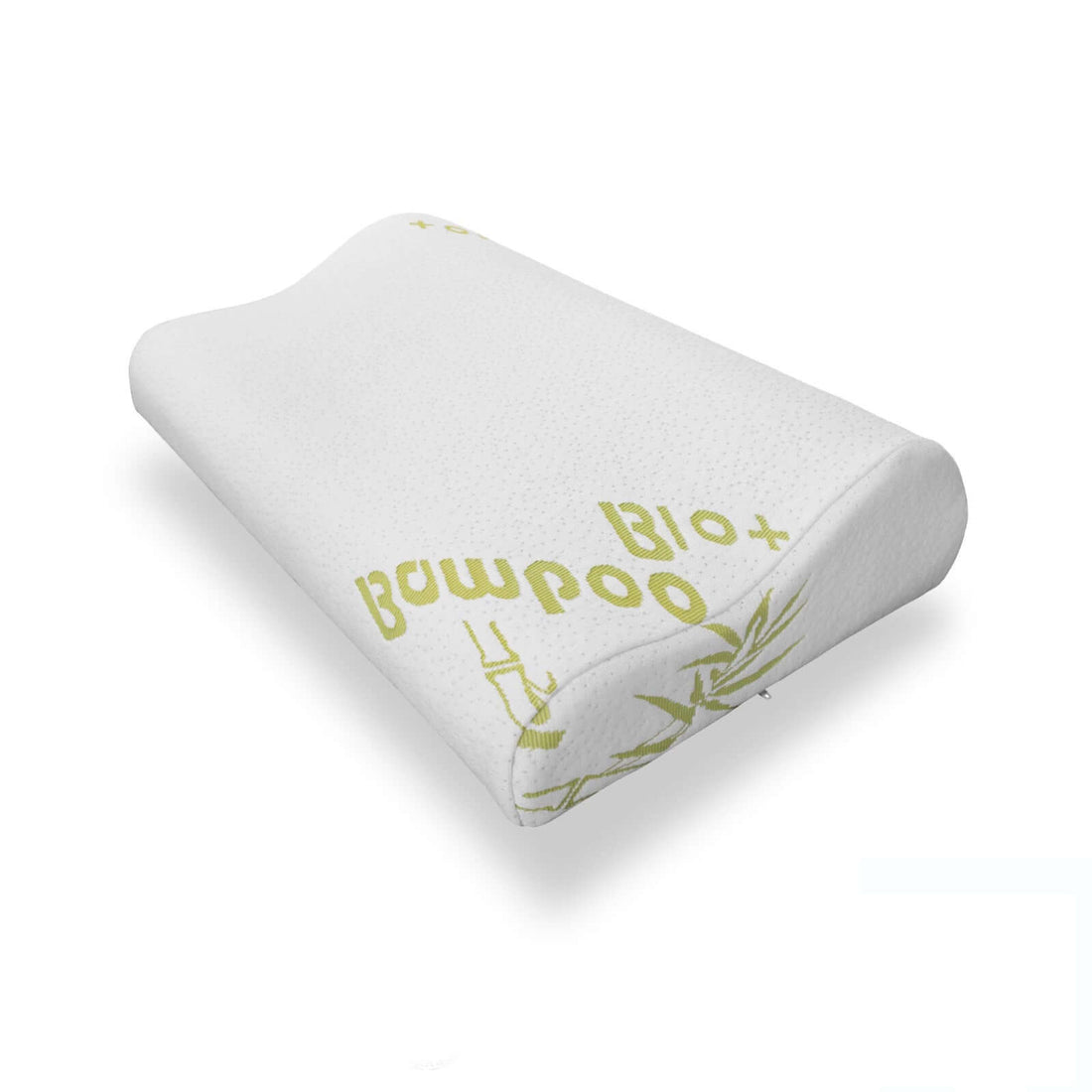 Oreiller mémoire de forme, gel rafraîchissant, bambou, déhoussable - Collection Bio+