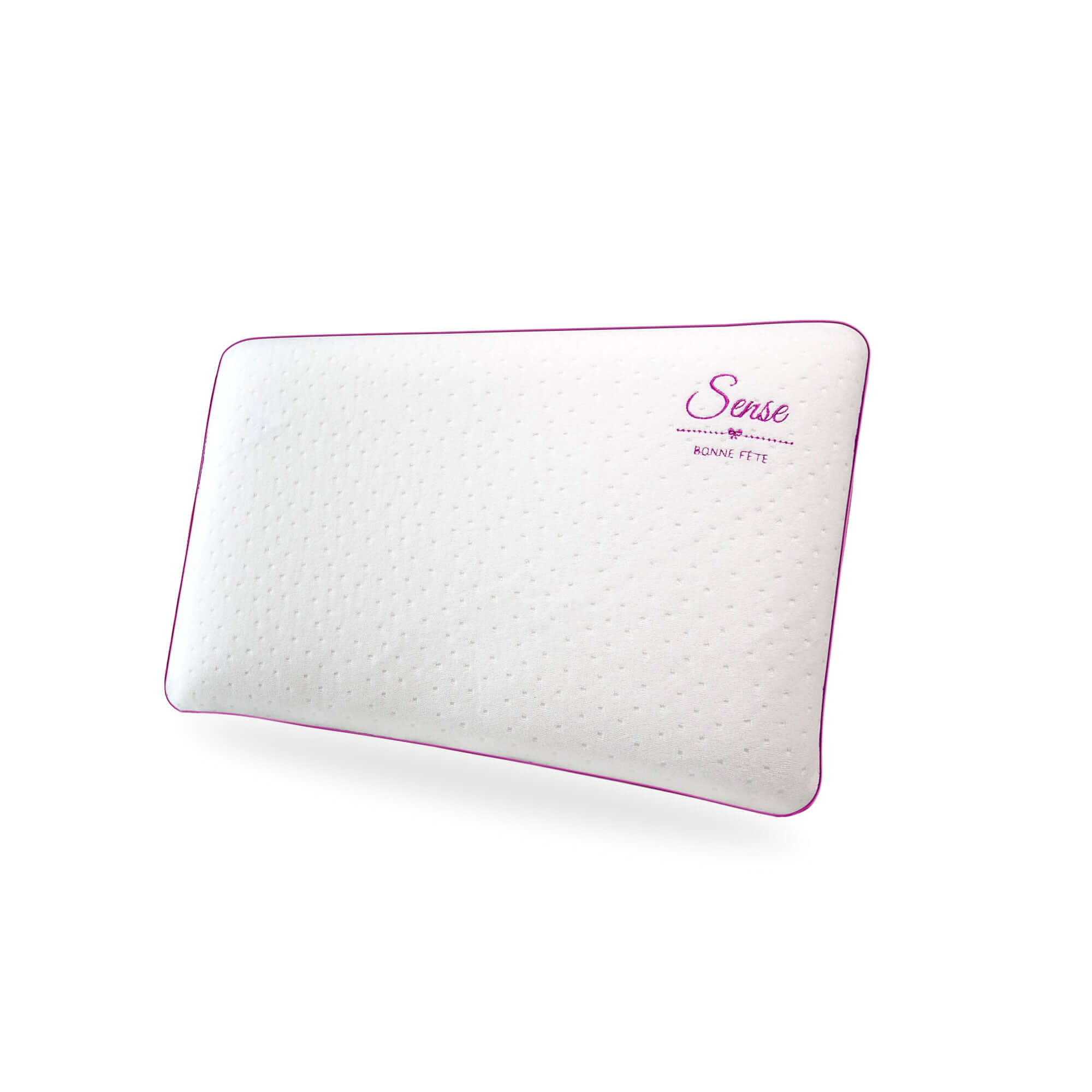 Memory foam pillow, ergonomic, removable cover - Happy Holidays Collection