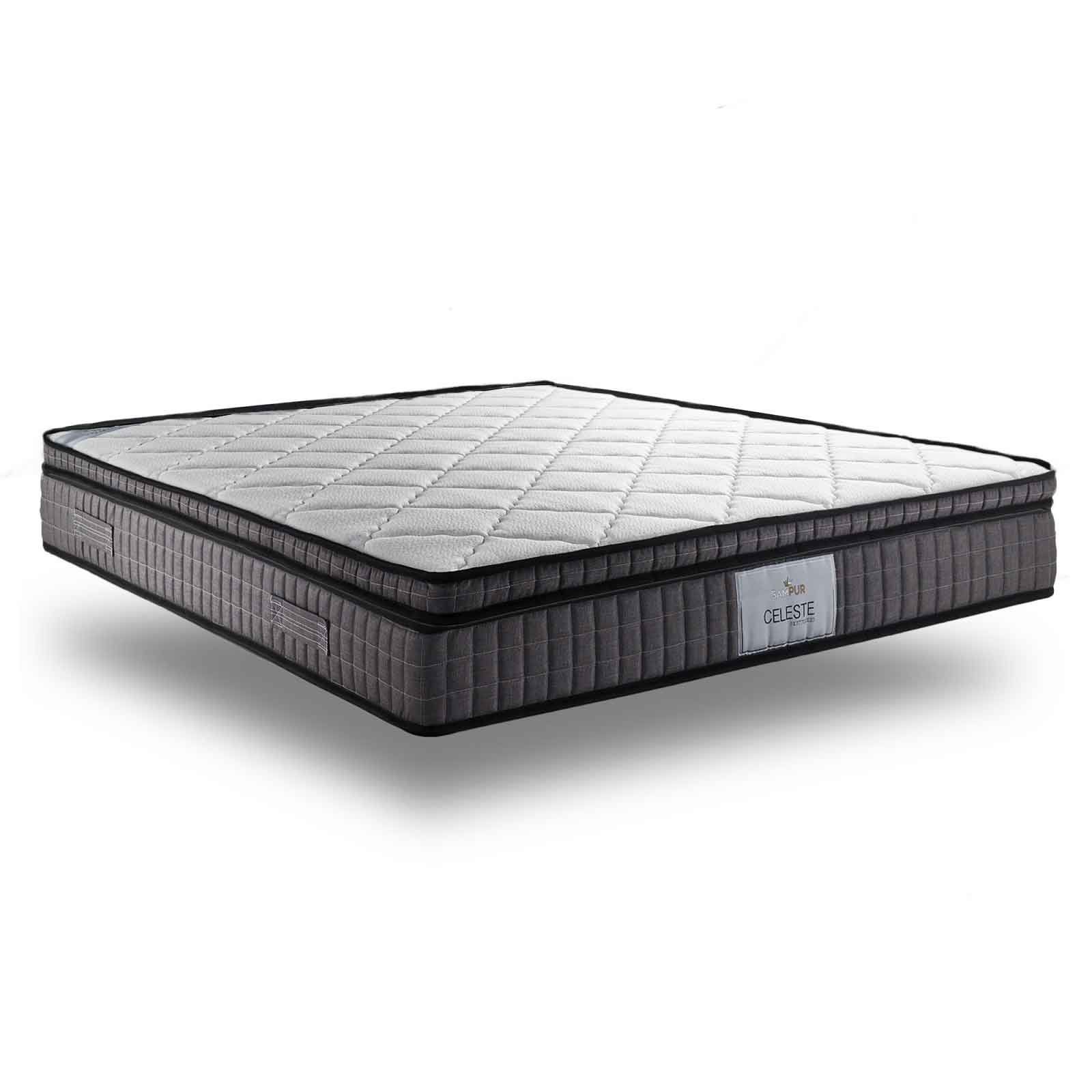 Matelas mémoire de forme, ressorts ensachés - Collection Céleste