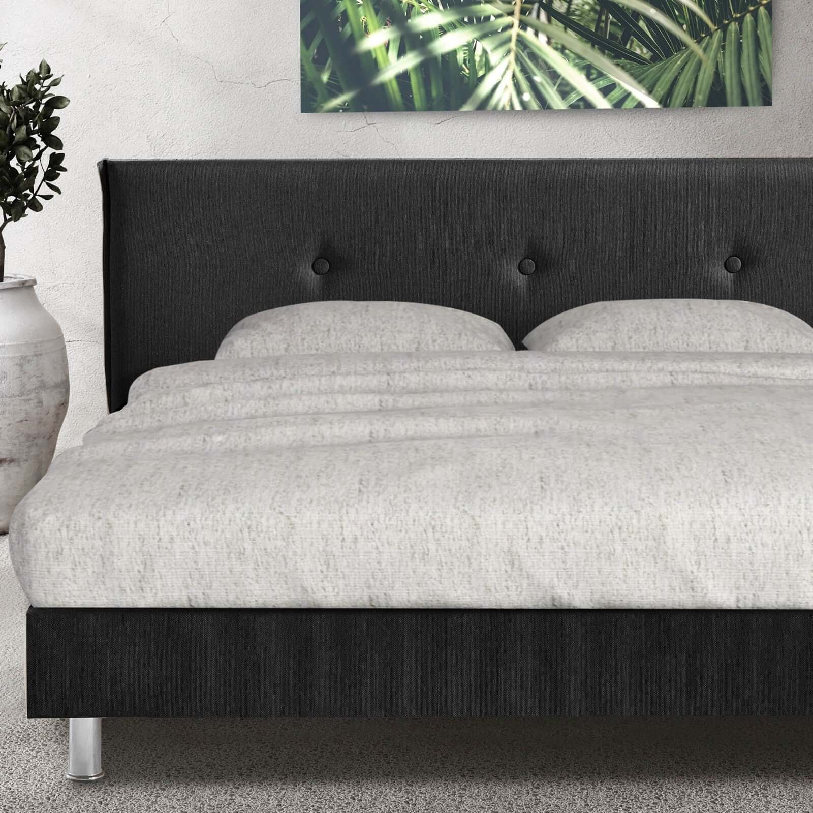 Bett Mallorca: Polsterstoff und Kopfteil