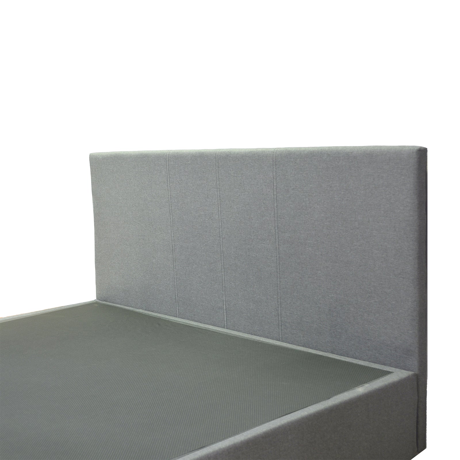 Innovatives VariLuxe-Bett - Austauschbares Kopfteil: Stoff- und Holzlattenrost