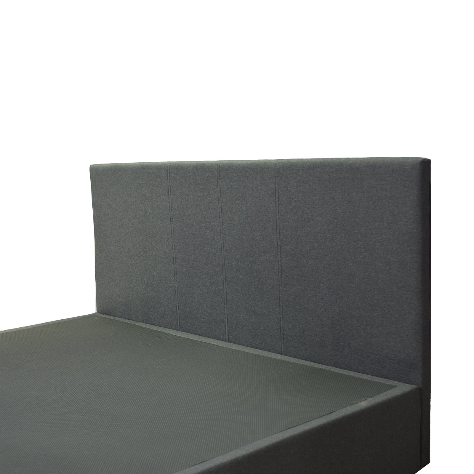 Innovatives VariLuxe-Bett - Austauschbares Kopfteil: Stoff- und Holzlattenrost