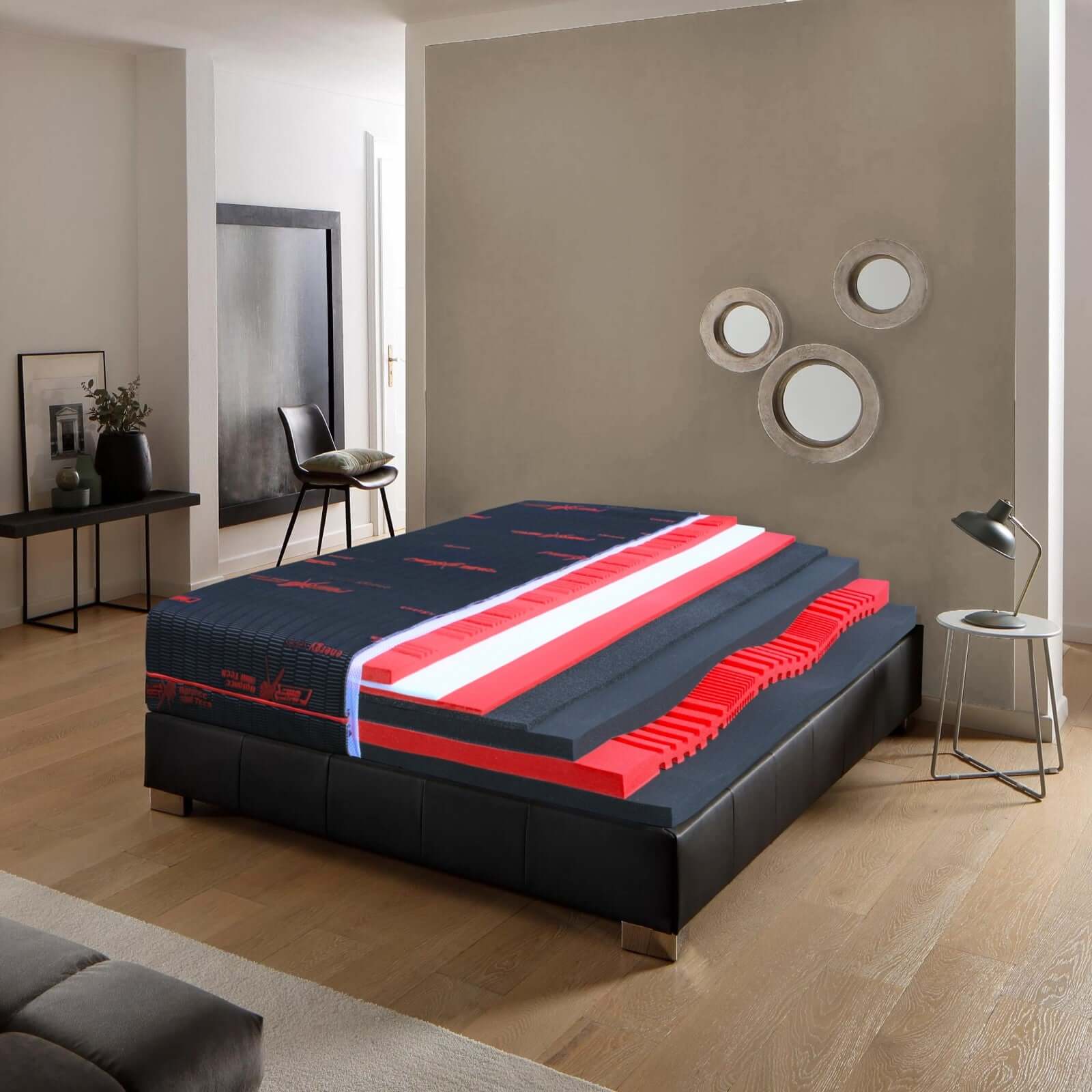 Matelas Sensation : mémoire de forme et déhoussable