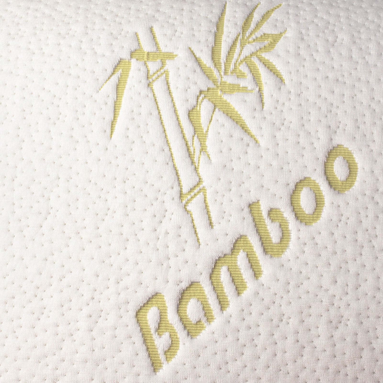 Bambuskissen - Memory Foam, abnehmbarer Bezug