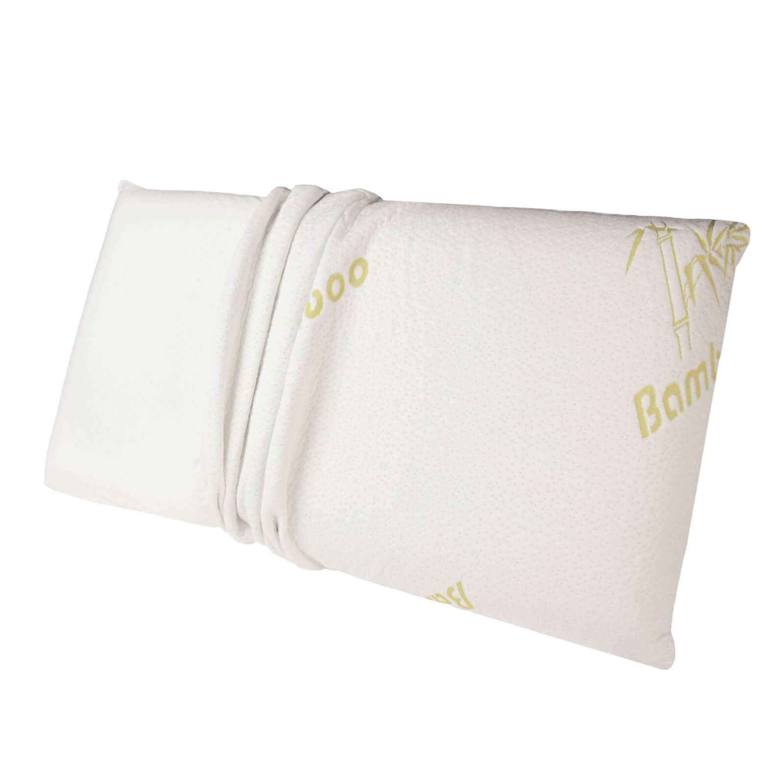 Bambuskissen - Memory Foam, abnehmbarer Bezug