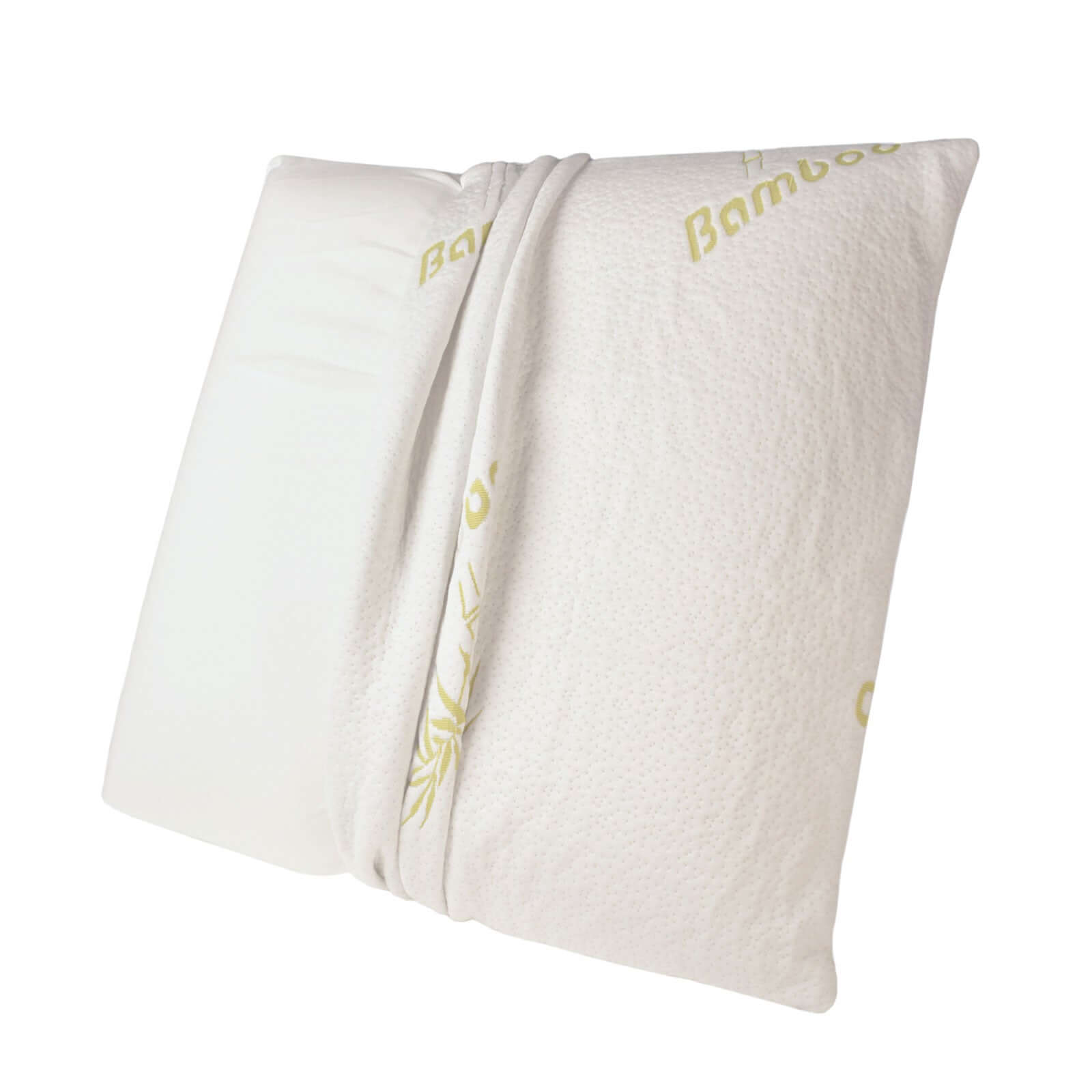 Bambuskissen - Memory Foam, abnehmbarer Bezug