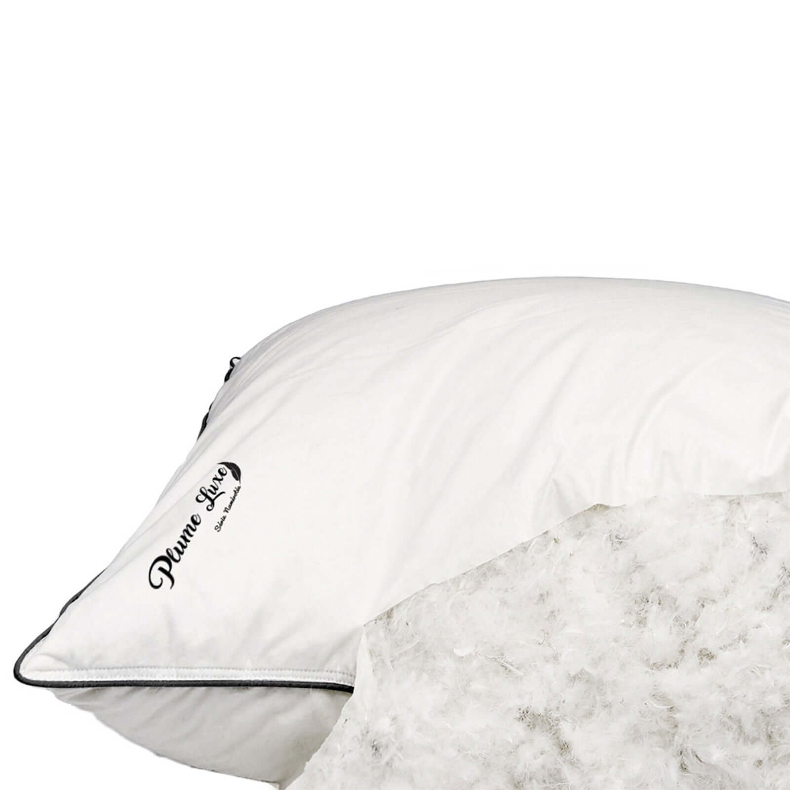 Duck feather pillow, cotton cover, ergonomic - Luxury Collection