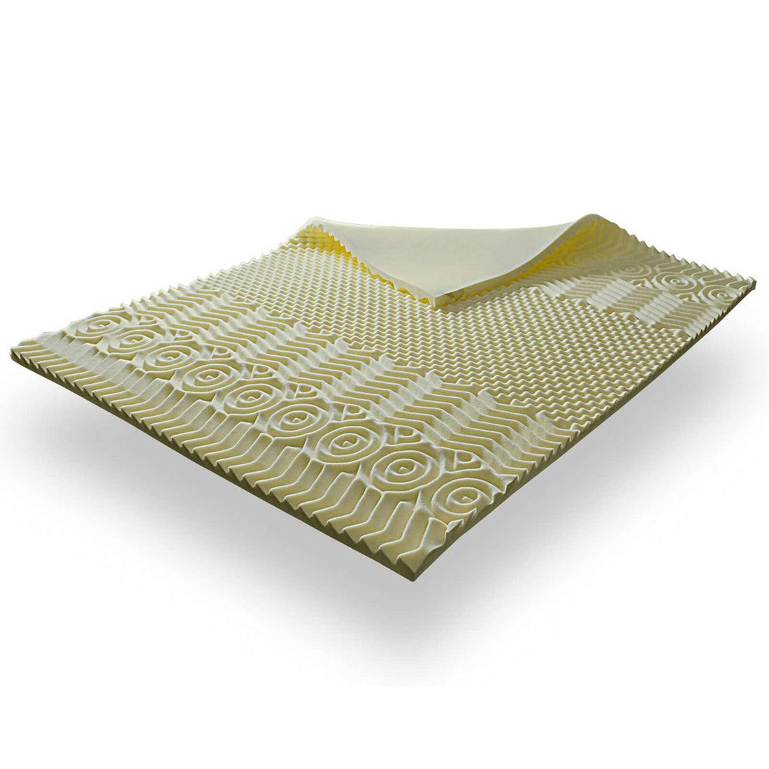 Surmatelas mémoire de forme, confort 7 zones - Collection Natura Bamboo