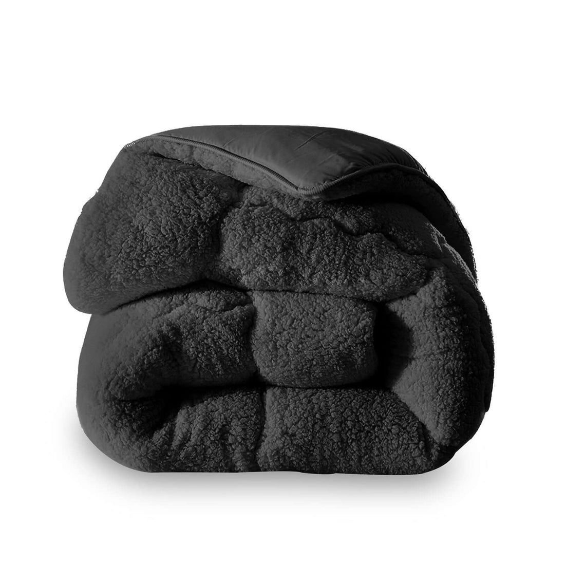 Couette réversible laine, été et hiver - Collection Sherpa