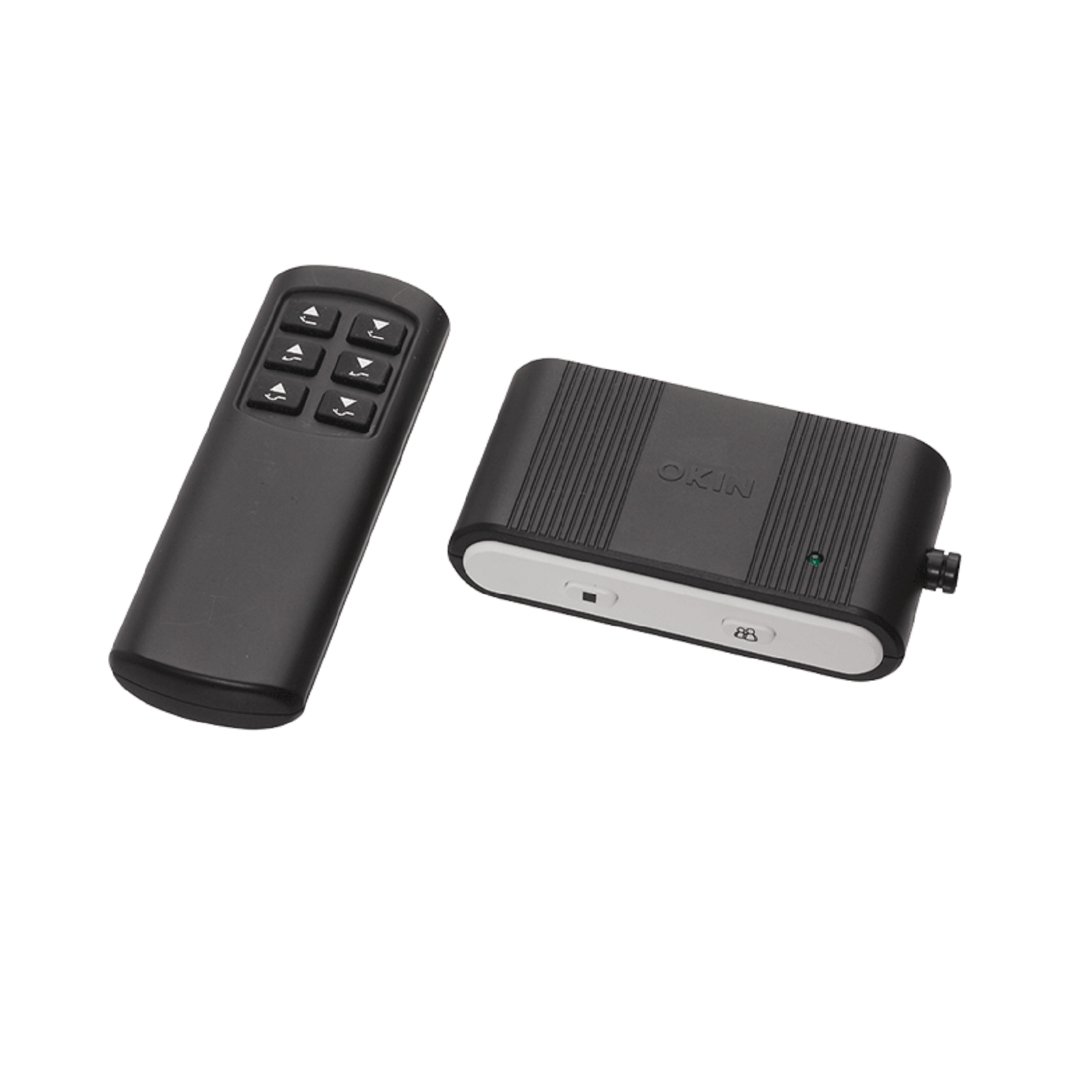 Pack lit électrique orthopédique, tissu gris clair, matelas inclus - Collection Technoflex