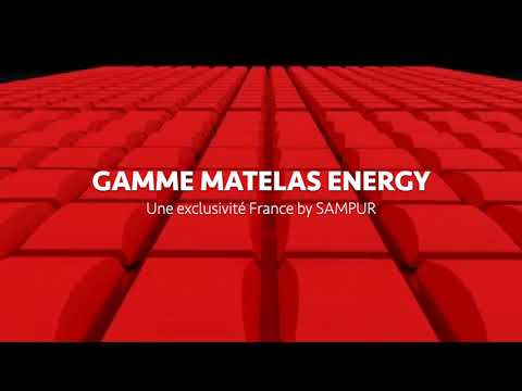 Matelas Eternity - Ressorts carbone - Mousse Mémoire de forme | SAMPUR
