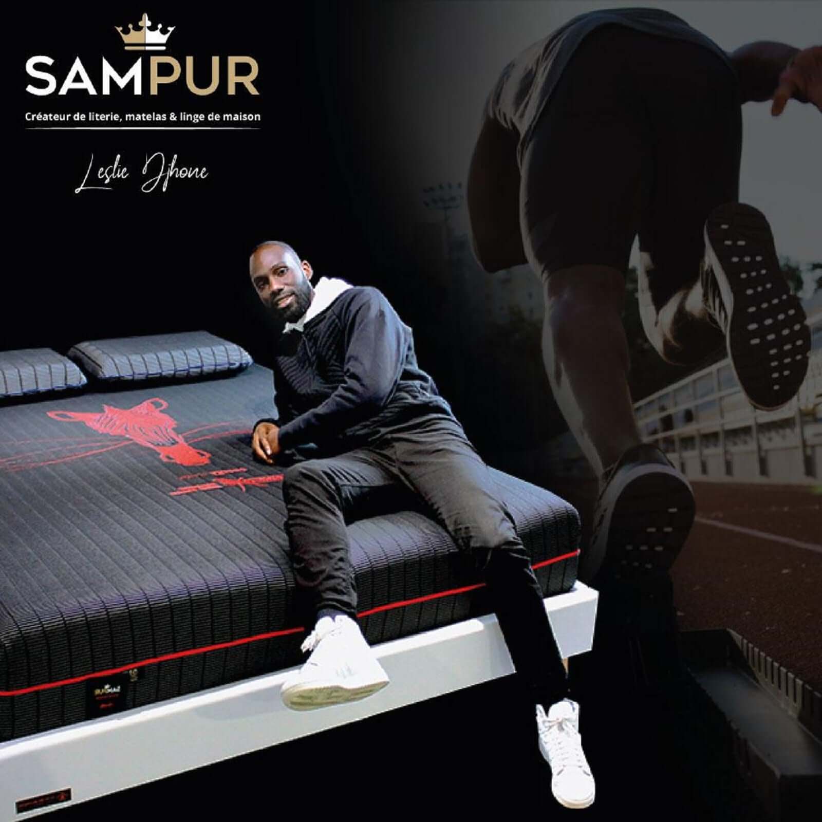 Matelas mémoire de forme et ressorts carbone - Collection AIR FOAM®