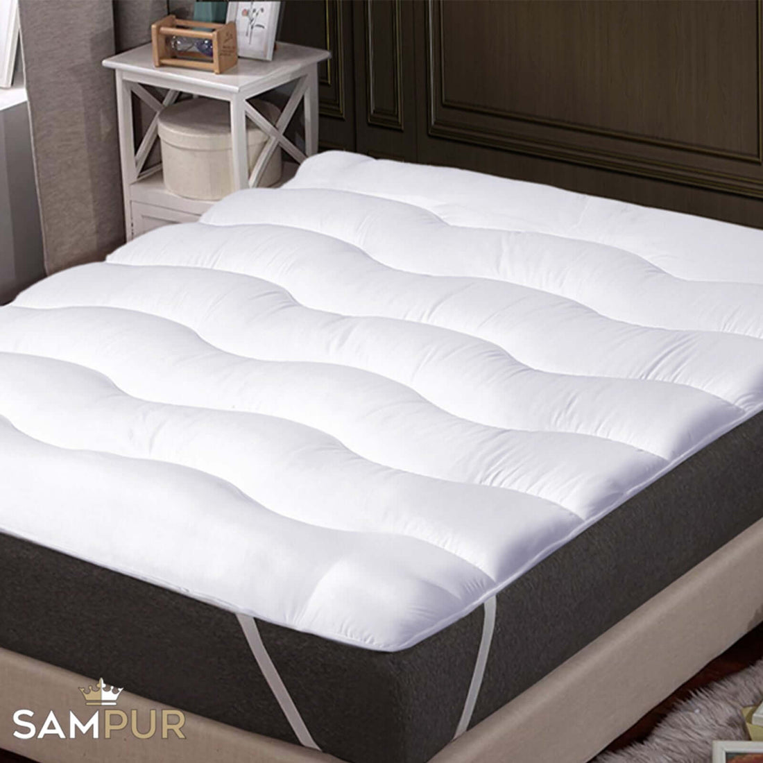 Surmatelas Nuage : microfibre et protège matelas