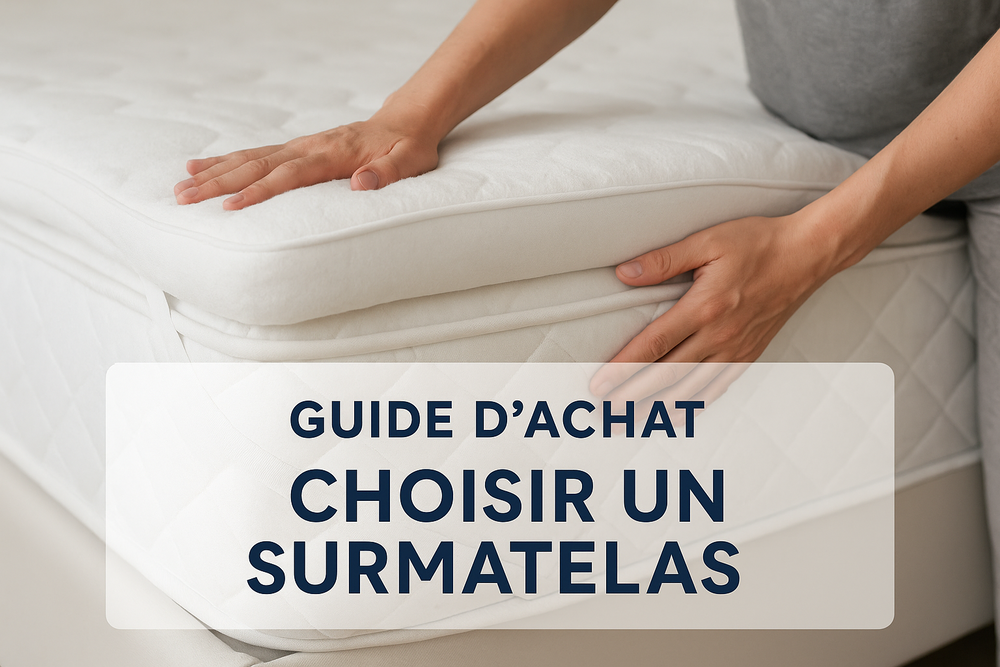 Comment choisir son surmatelas ? Bien dormir selon vos besoins et votre matelas