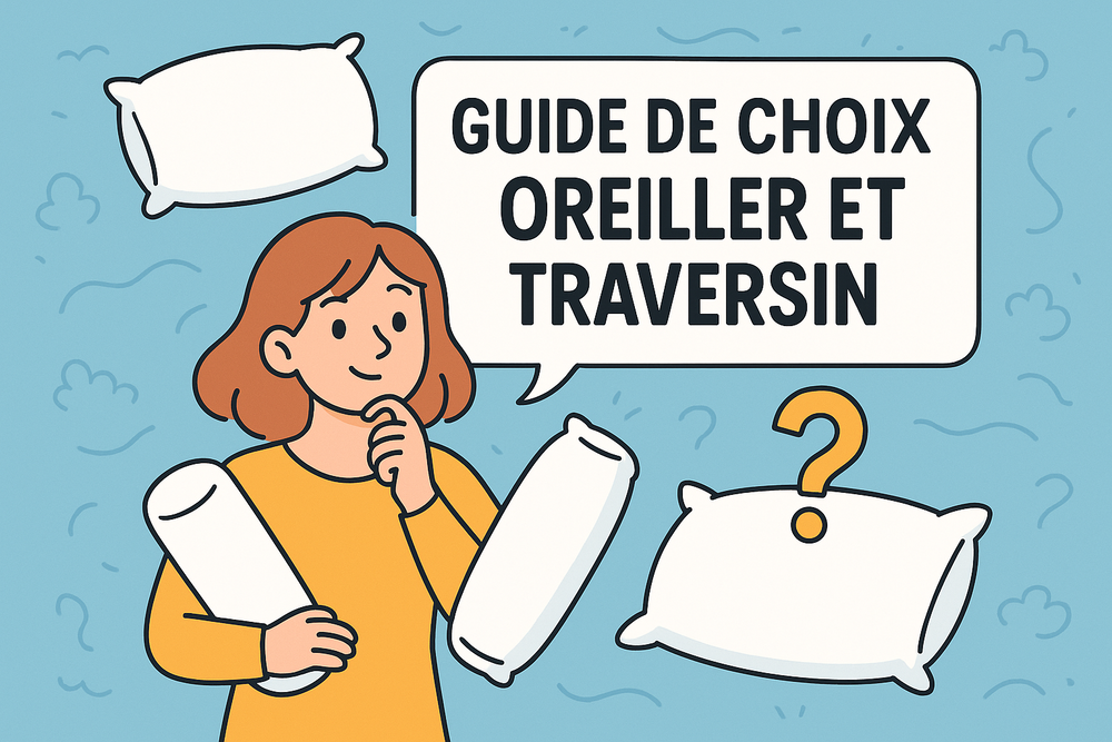 Comment bien choisir son oreiller pour un sommeil réparateur ?
