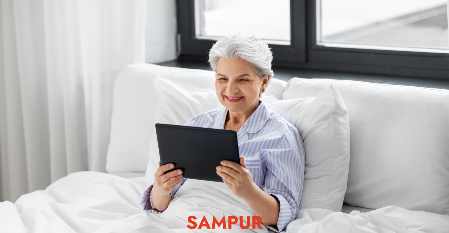 Femme qui commande sans son lit, femme qui choisis sa literie