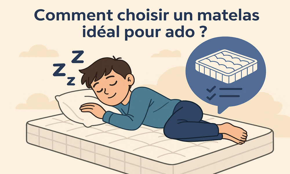 Comment choisir un matelas idéal pour ado ?