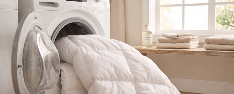 Comment laver et entretenir sa couette à la maison, sans l'abîmer ?