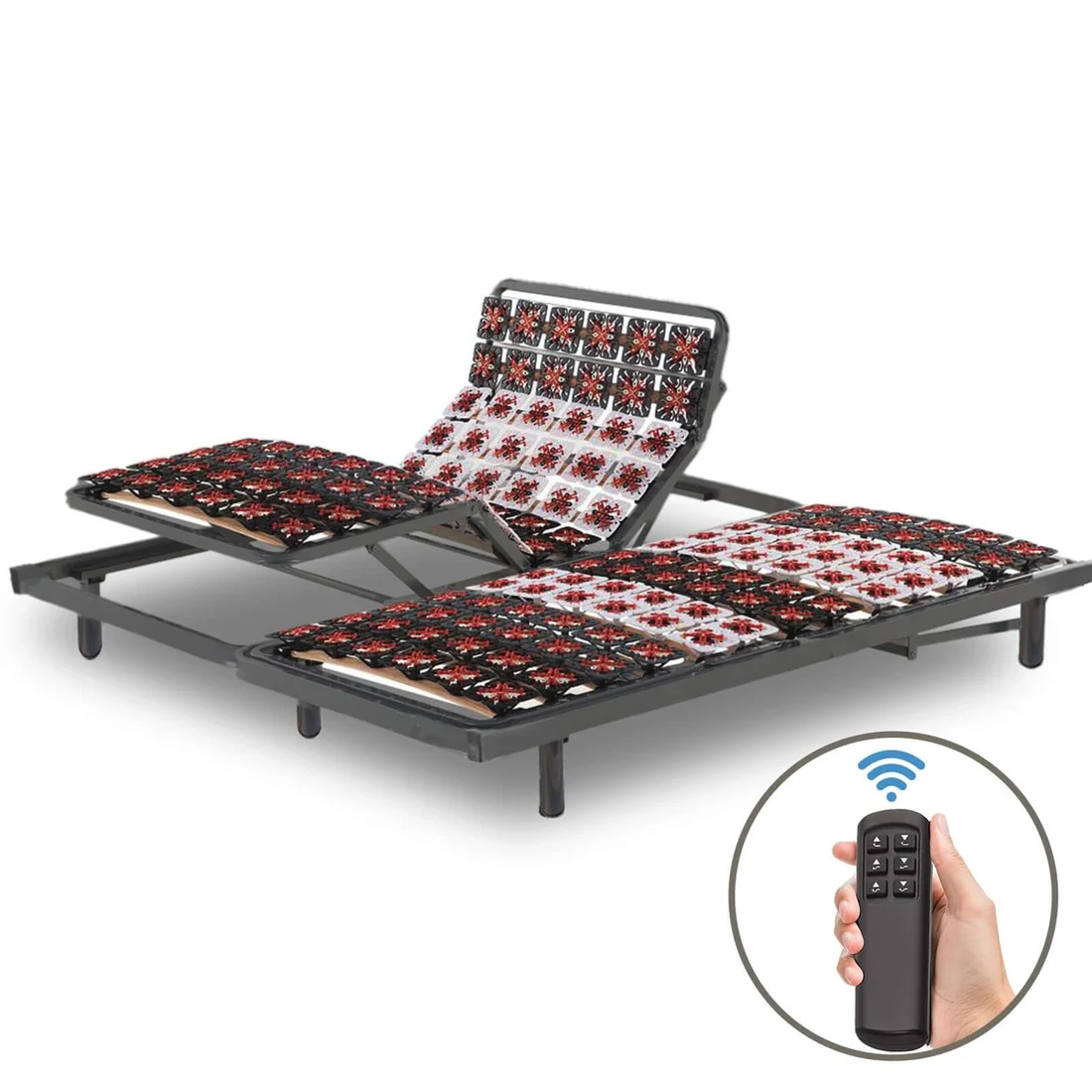 Lit électrique avec TV offerte et deux matelas relaxation