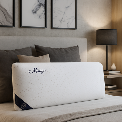 Traversin mémoire de forme, technologie Flex AIR®, déhoussable - Collection Mirage