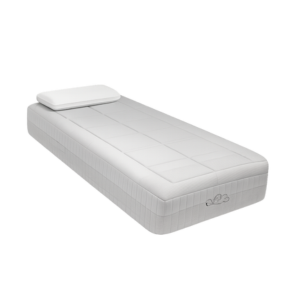 Matelas mémoire de forme 27 cm, spécial lombaires et lit de relaxation électrique - Collection Duo Confort