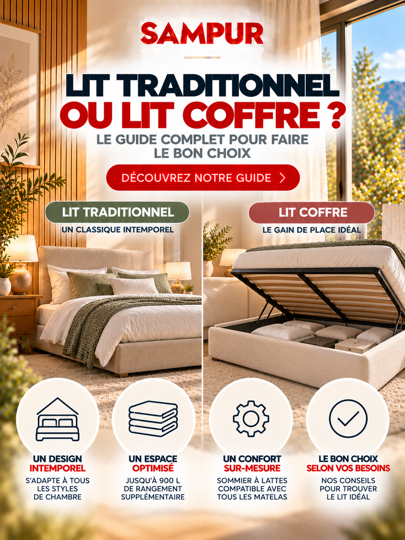 Lit 160x200 avec tête de Lit