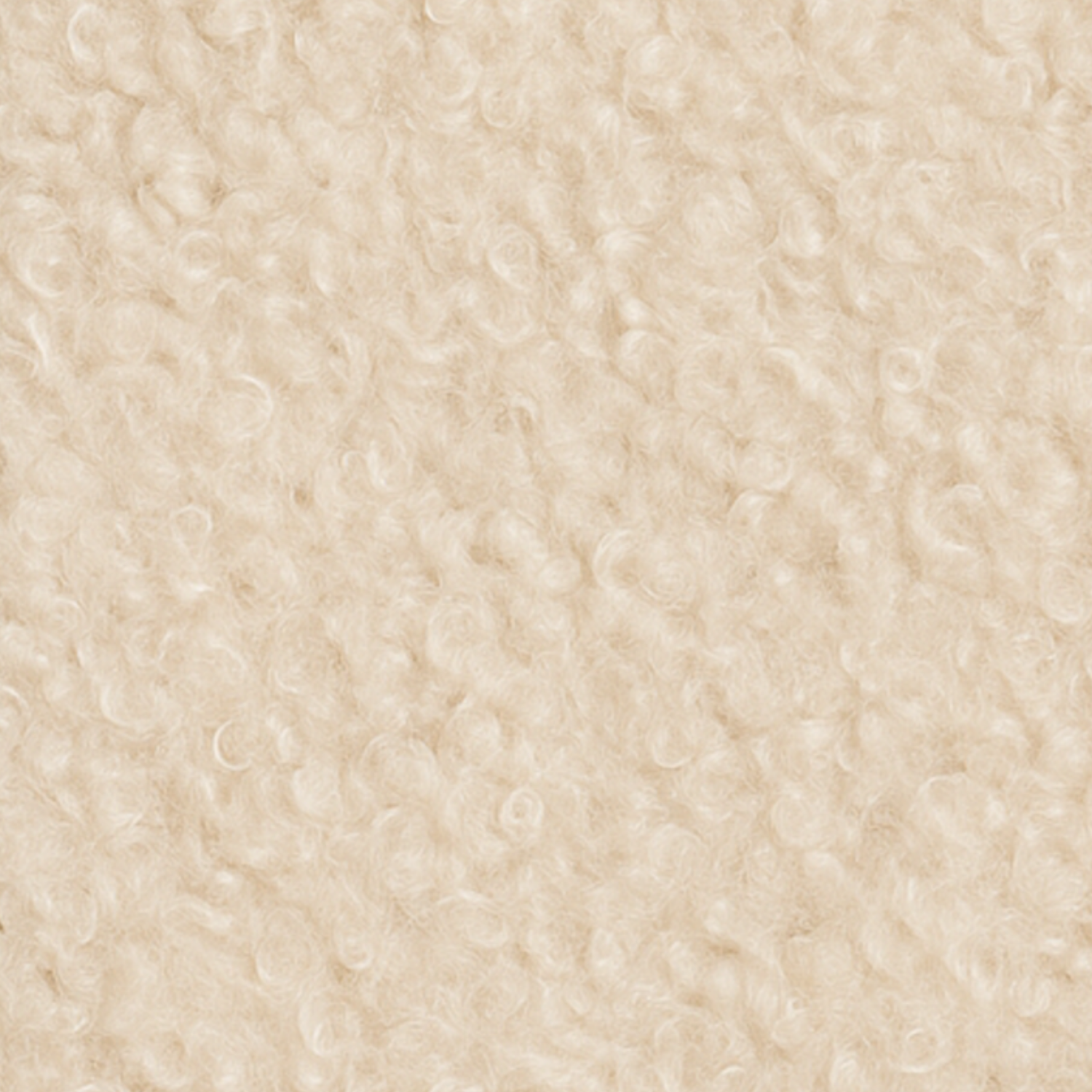 Housse structure lit coffre bouclette sable