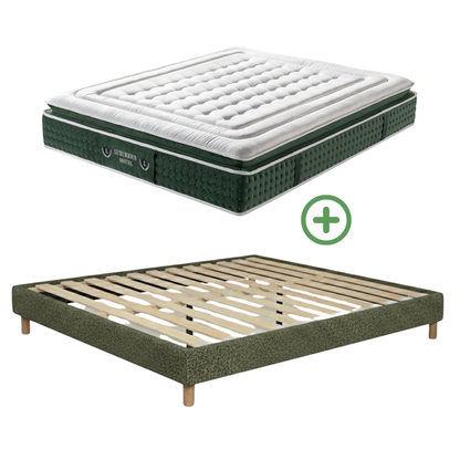 Ensemble literie complet avec lit et matelas d&