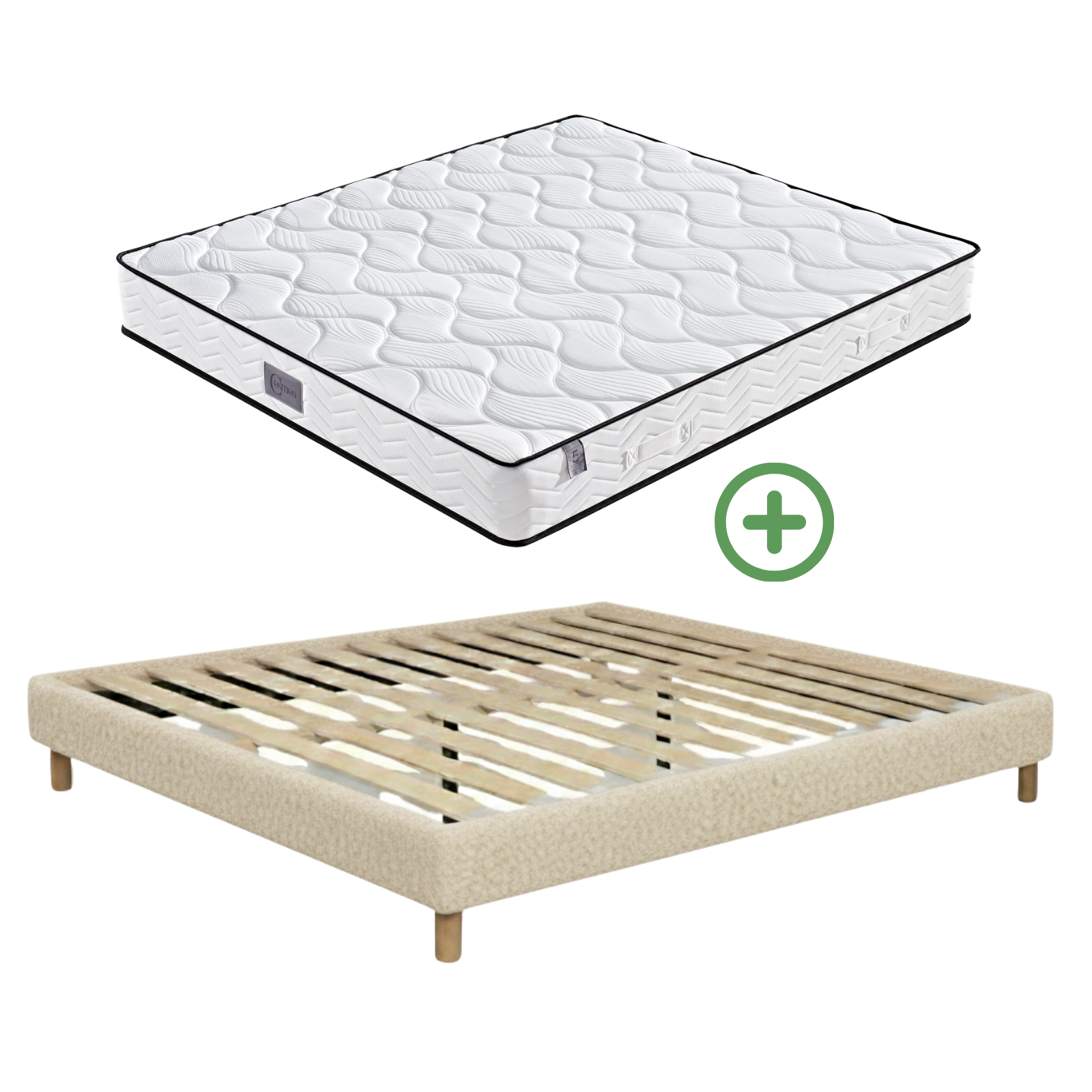 Cloud-Promo-Paket: Matratzenauflage + Bettdecke + Kissen
