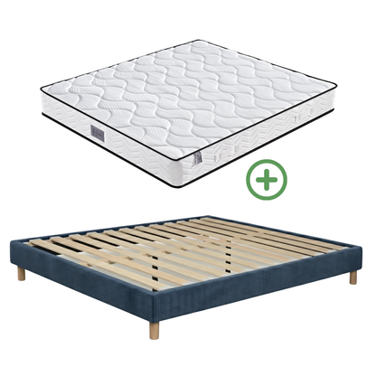 Back-to-School Pack: Bed base + Mattress + Duvet + Pillow