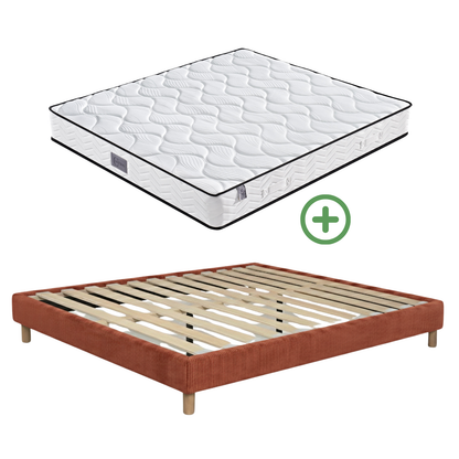Back-to-School Pack: Bed base + Mattress + Duvet + Pillow