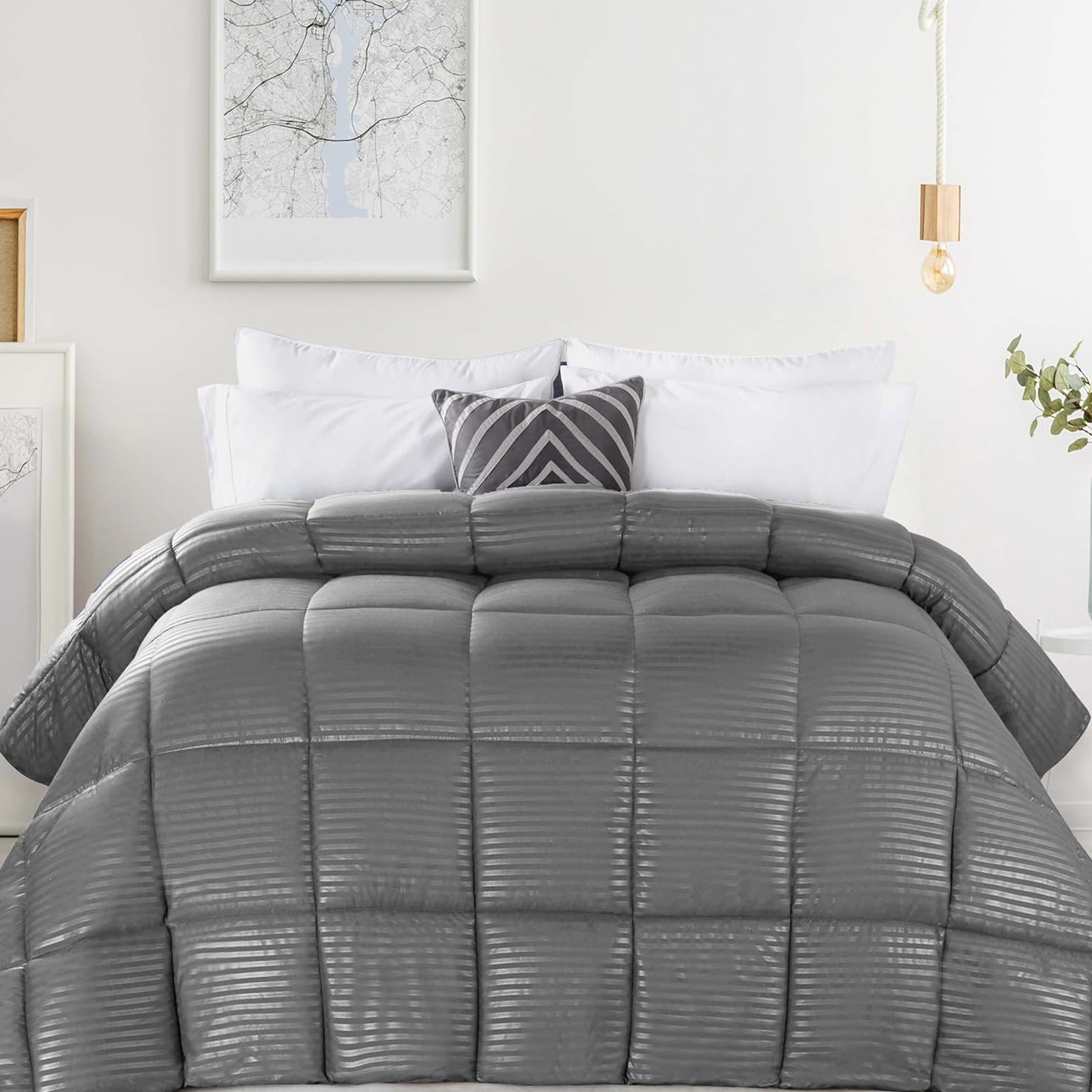 Emerald Promo Pack: Bettdecke &amp;amp; Kissen 40 x 70 cm und 60 x 60 cm + Nackenrolle