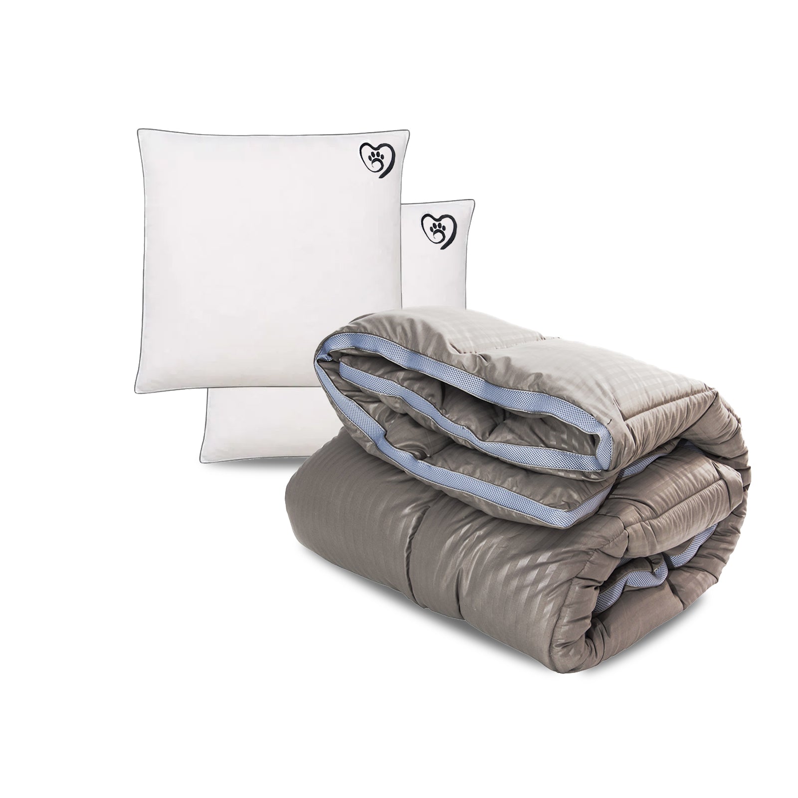 Pack Promo Rubis : Couette &amp; Oreiller 60 x 60 cm