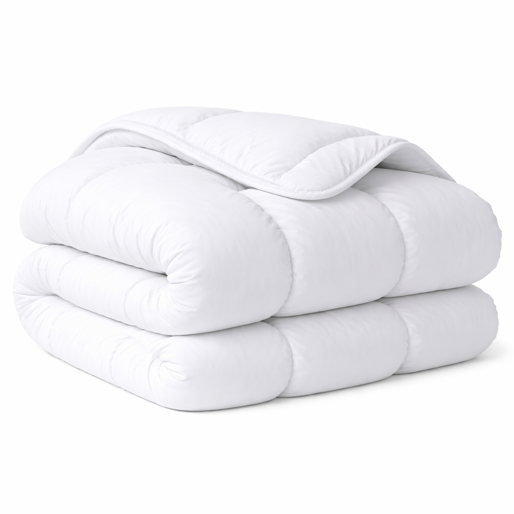 Couette 100% plumes chaude, qualité 200 g/m², respirante - Collection Luxe