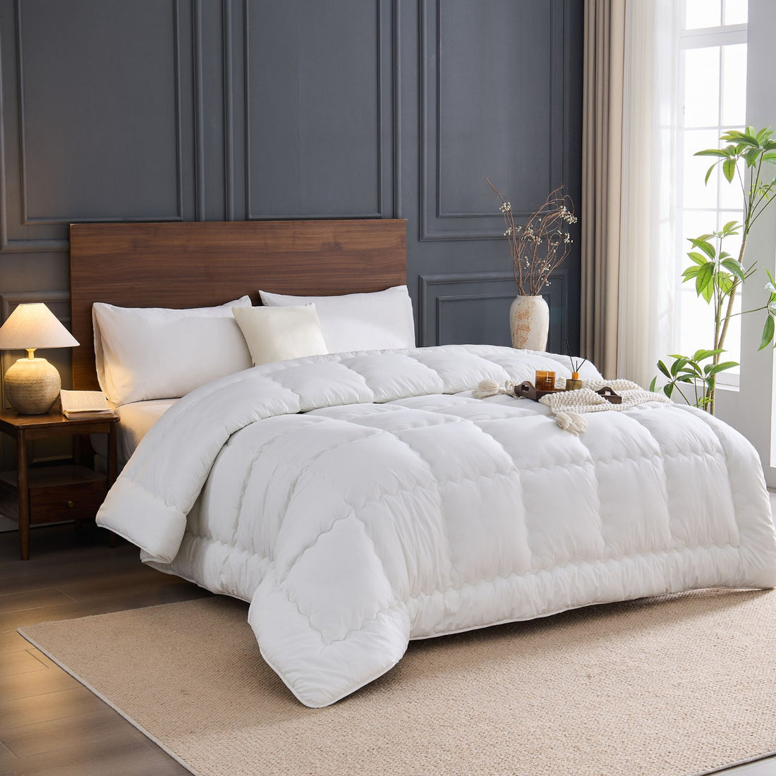 Bettdecke für sehr kalte Winter: Sehr warm, 600 g/m²