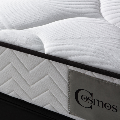 Matelas ressorts ensachés, mémoire de forme - Collection Cosmos