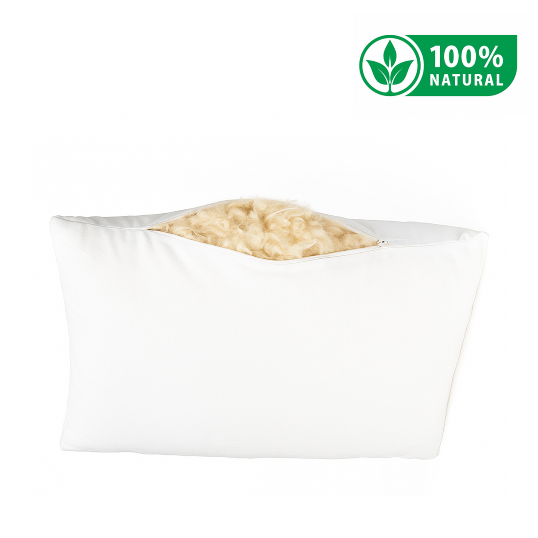 Oreiller kapok 100% naturel, ergonomique, organique - Collection Kapok