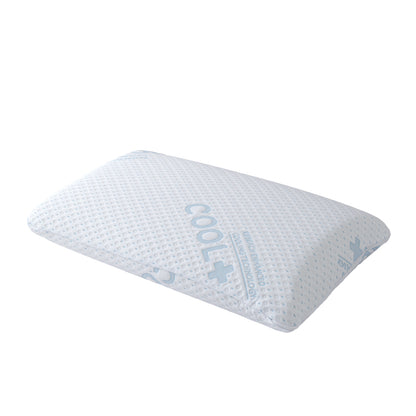 Oreiller mémoire de forme rafraichissant, micro-perforé - Collection Frais