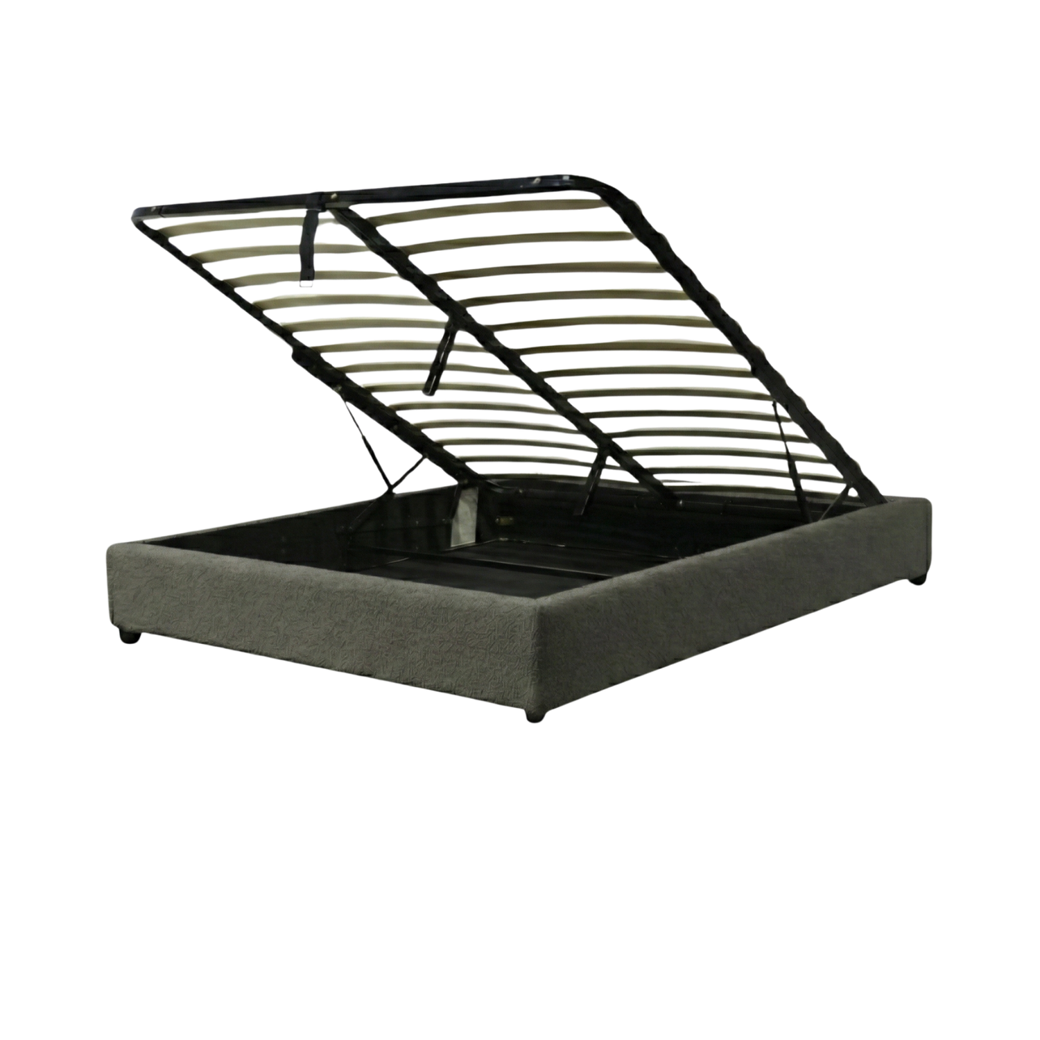 Loop pile storage bed, flexible slats, large storage space - Vegas Collection