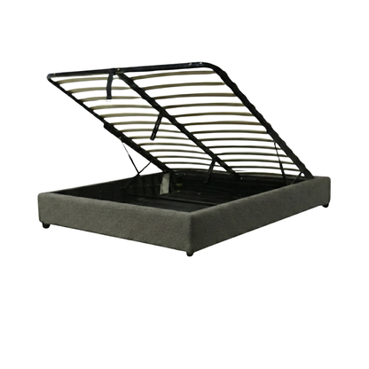 Loop pile storage bed, flexible slats, large storage space - Vegas Collection