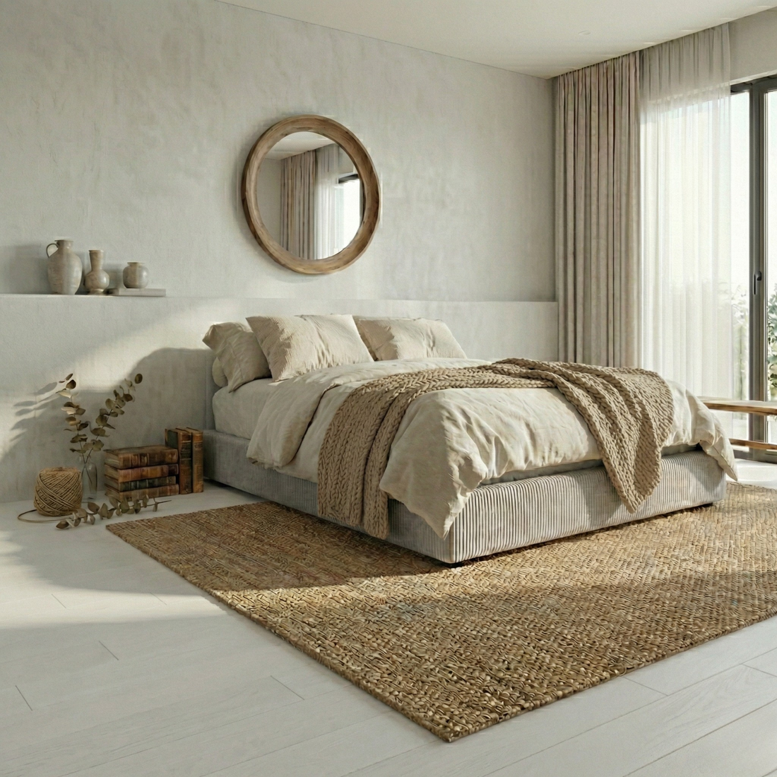 Futura originelles Stauraumbett mit Hubbett, schicker Stoffbezug in Sand: automatisches Öffnen per Fernbedienung und flexibler Lattenrost aus Holz