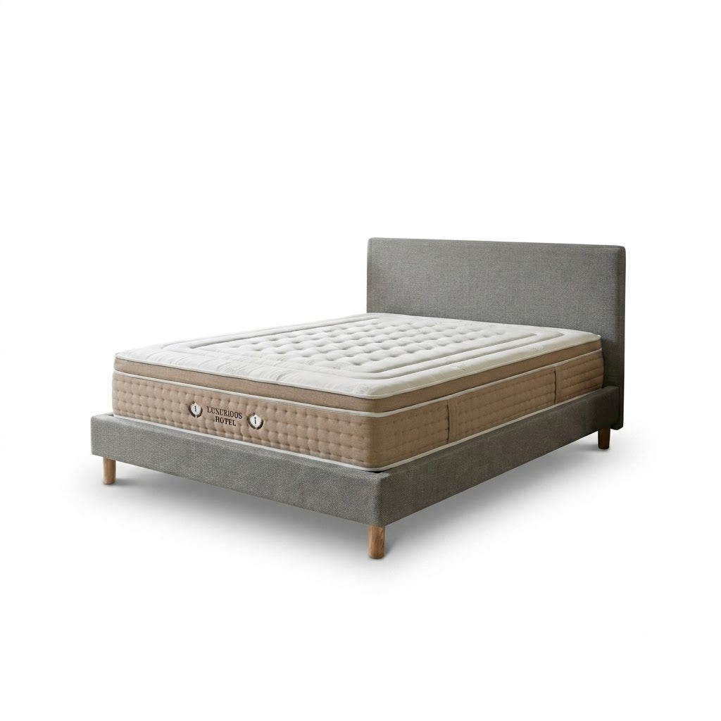 Ensemble avec lit fixe et matelas d&