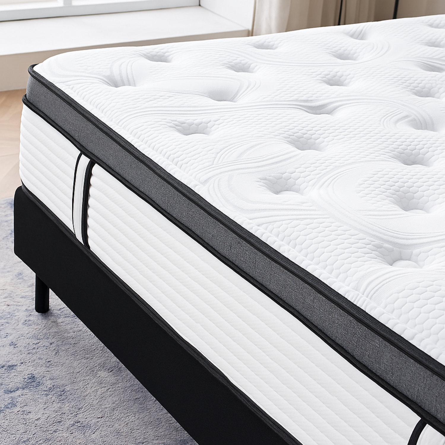 Matelas Grand View : Latex, Mémoire de forme et Ressorts