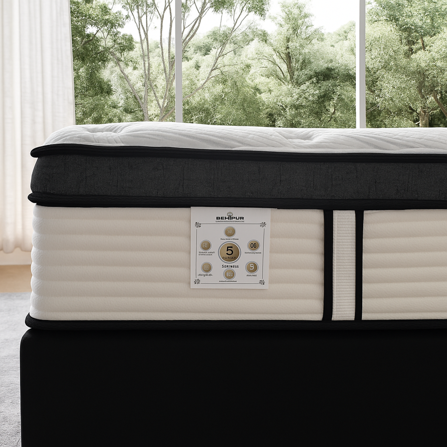 Matelas Grand View : Latex, Mémoire de forme et Ressorts