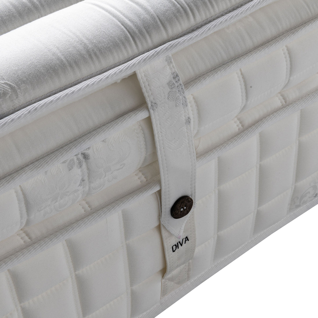 Matelas haut de gamme, 38 cm, réversible été/hiver - Collection Diva Luxury Hotel