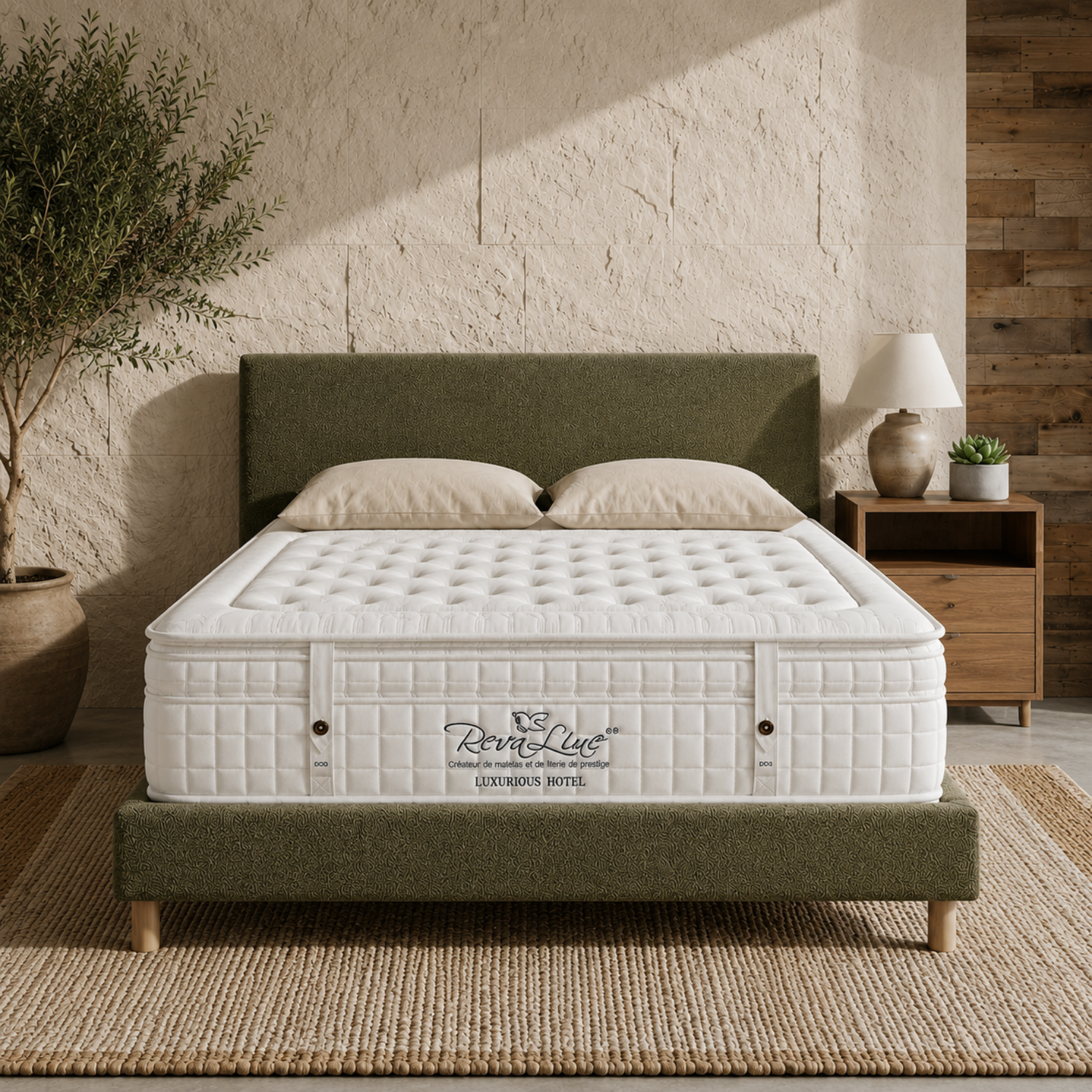 Premium mattress, 38 cm, reversible summer/winter - Diva Luxury Hotel Collection